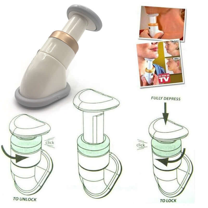 Mini Neckline Slimmer – Chin & Neck Exerciser for Youthful Definition